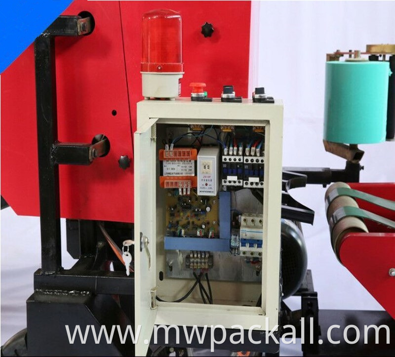 Professional manufacturer silage baler and wrapper animal feed production line